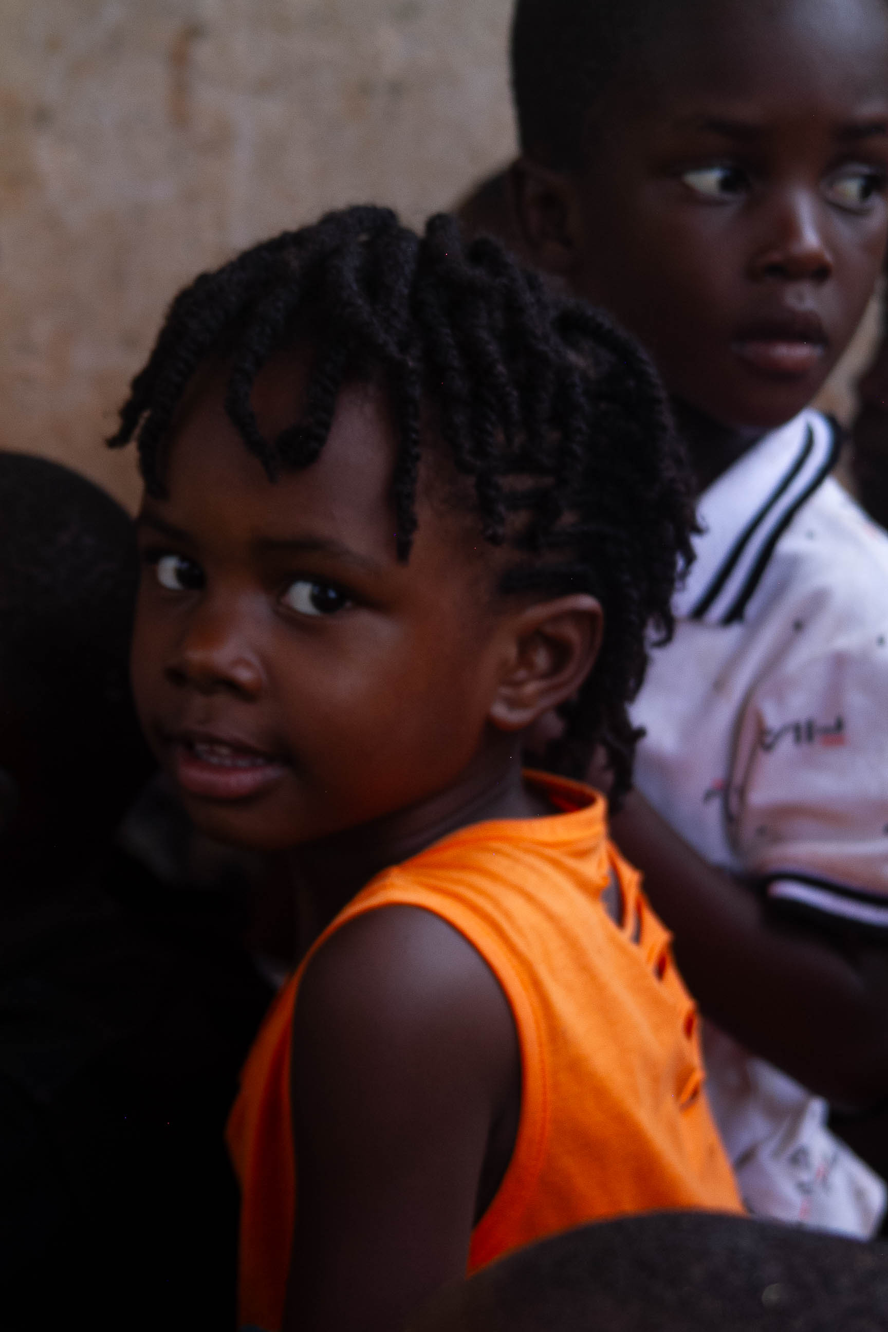 Child receiving mobility support