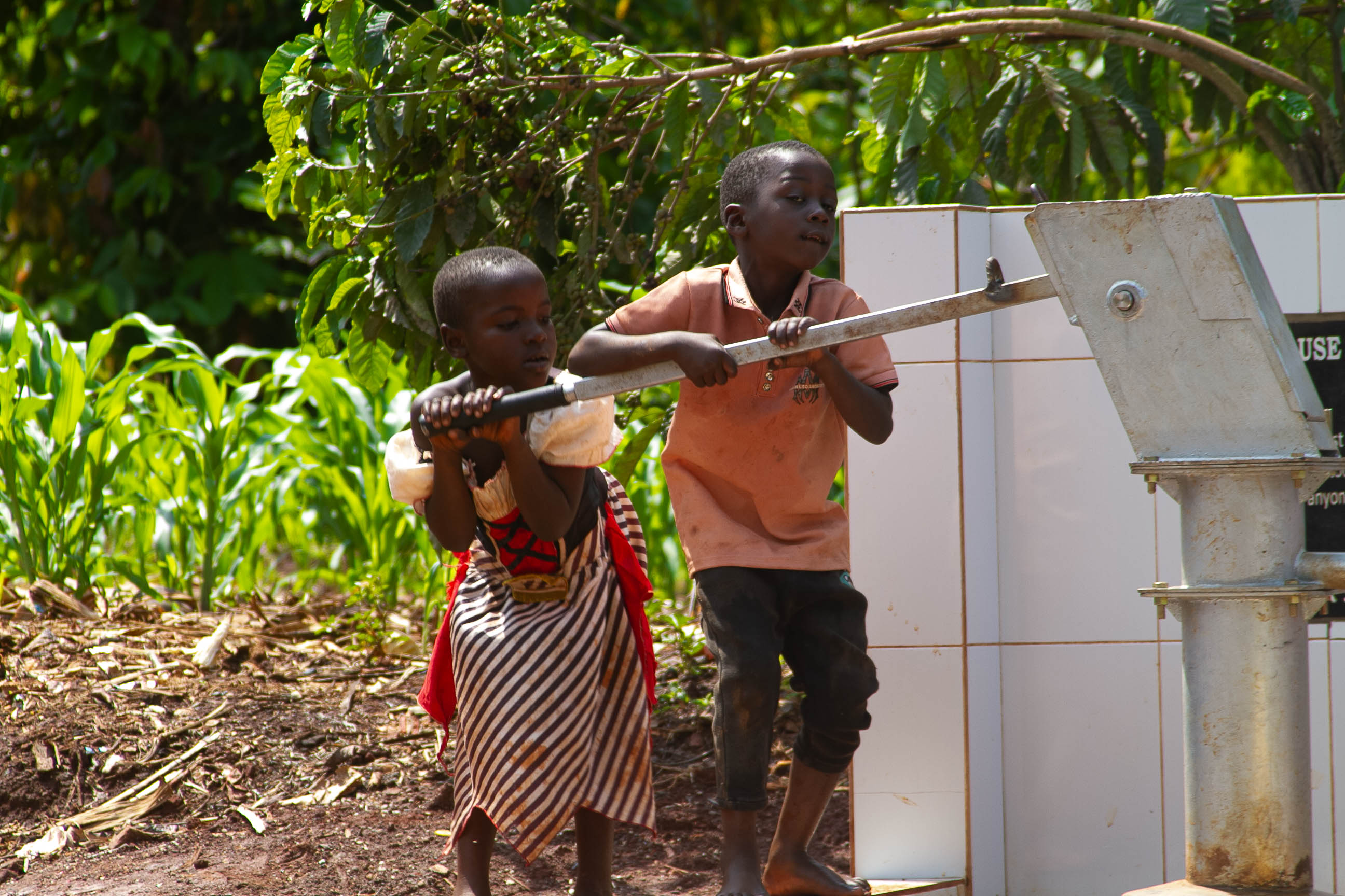 Children supported through House of Hope Ministries
